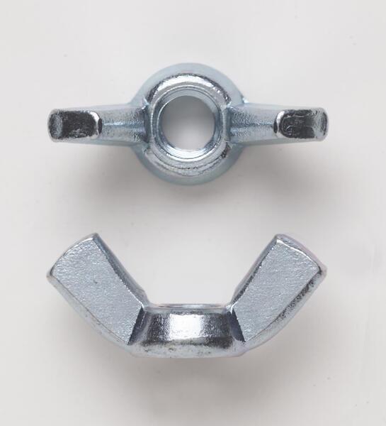 14WNZJ 1/4-20 COLD FORGED TYPE A WING NUT ZINC PLATED